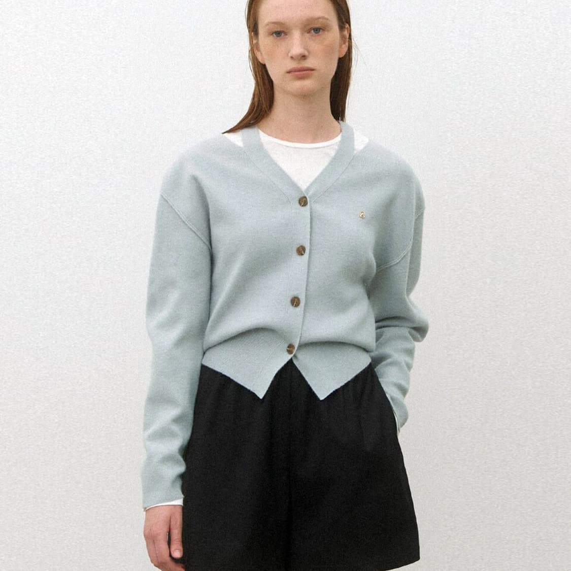 아틀리에나인(Atelier Nain) 로웰 컷아웃 니트가디건 프리사이즈 상품이미지1