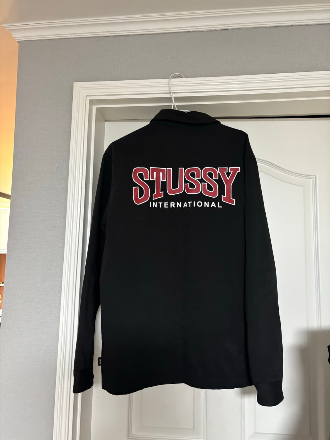 [L] 스투시 인터네셔널 백로고 자켓  상품이미지1