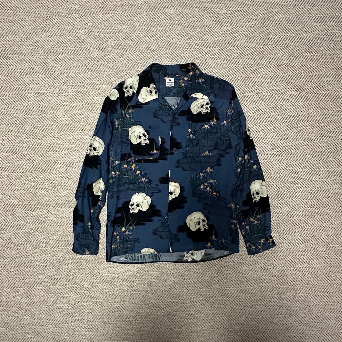 SASQUATCHFABRIX. S/S open collar shirt 상품이미지1