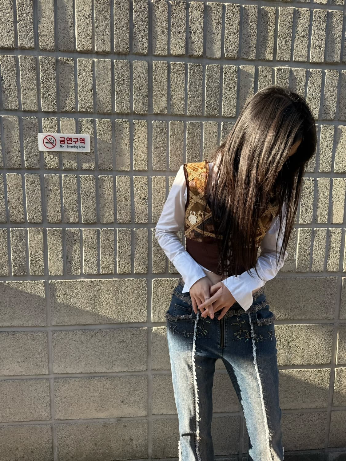 오즈온 보헤미안 무드 코르셋 슬리브리스 상품이미지9