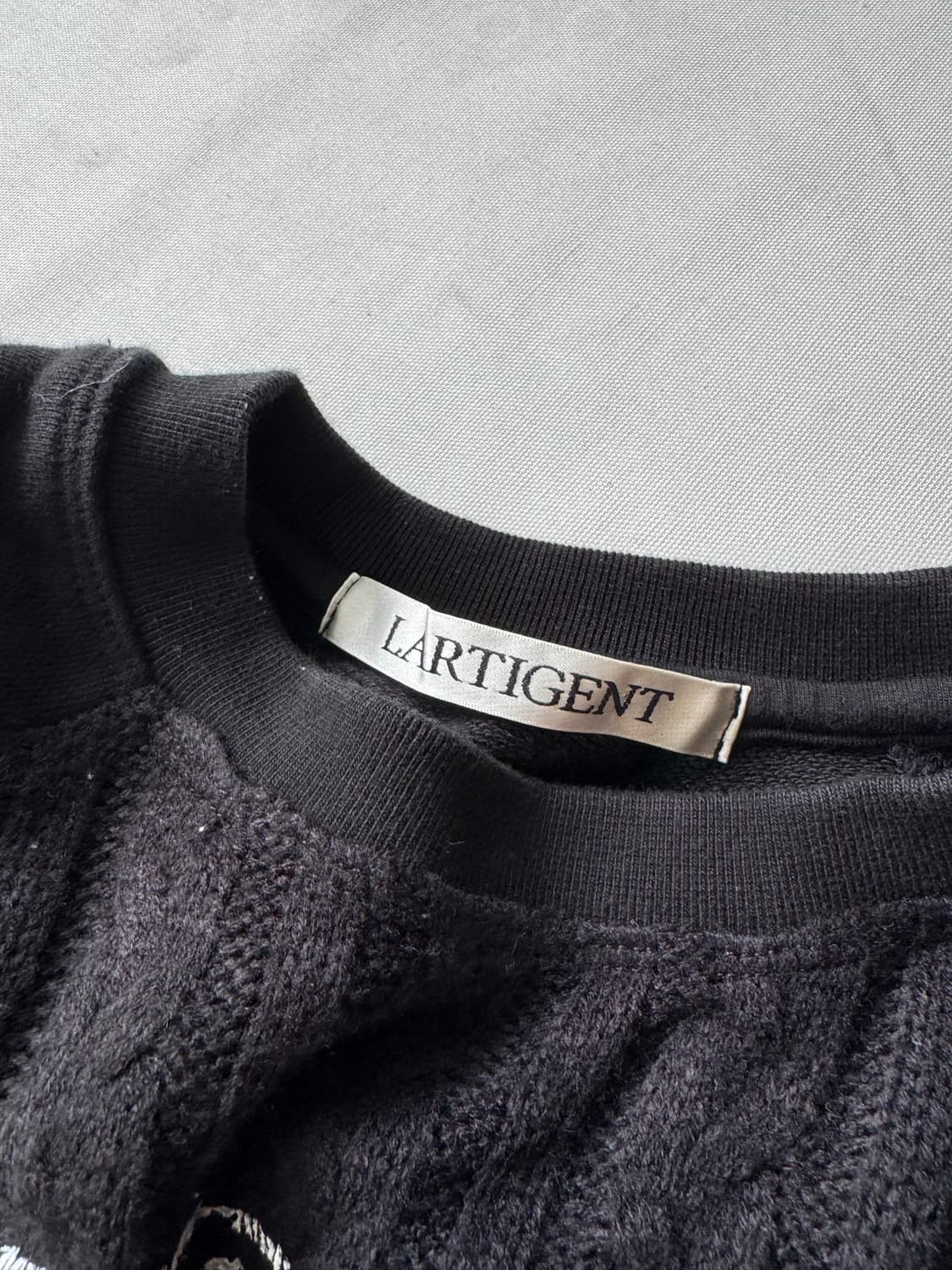 lartigent 라티젠 니트 맨투맨 상품이미지6