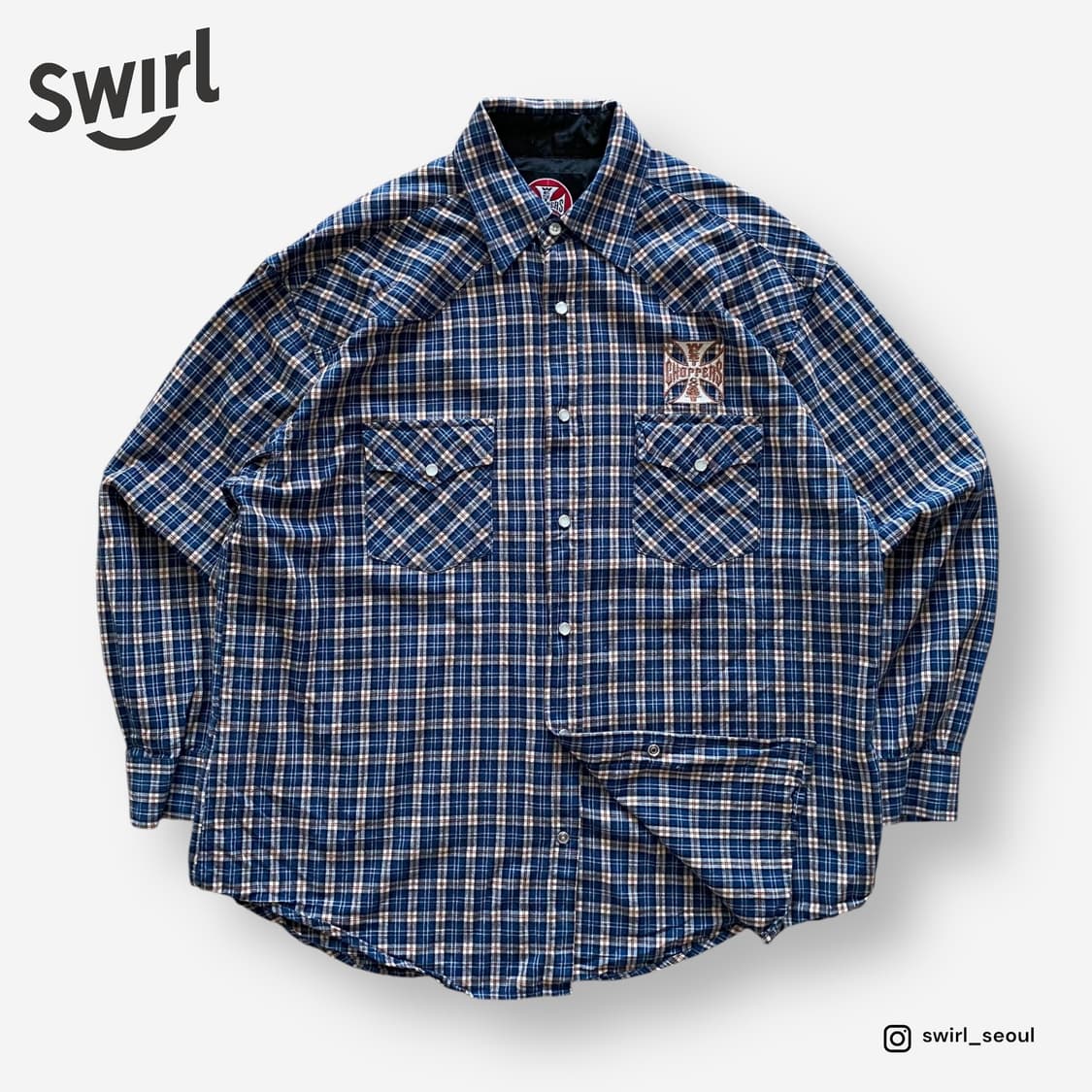 🌊West Coast choppers western shirts 상품이미지3