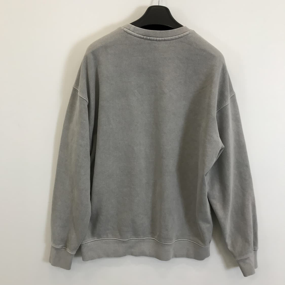 소버먼트 980g 피그먼트 맨투맨 건메탈 [L] 상품이미지4