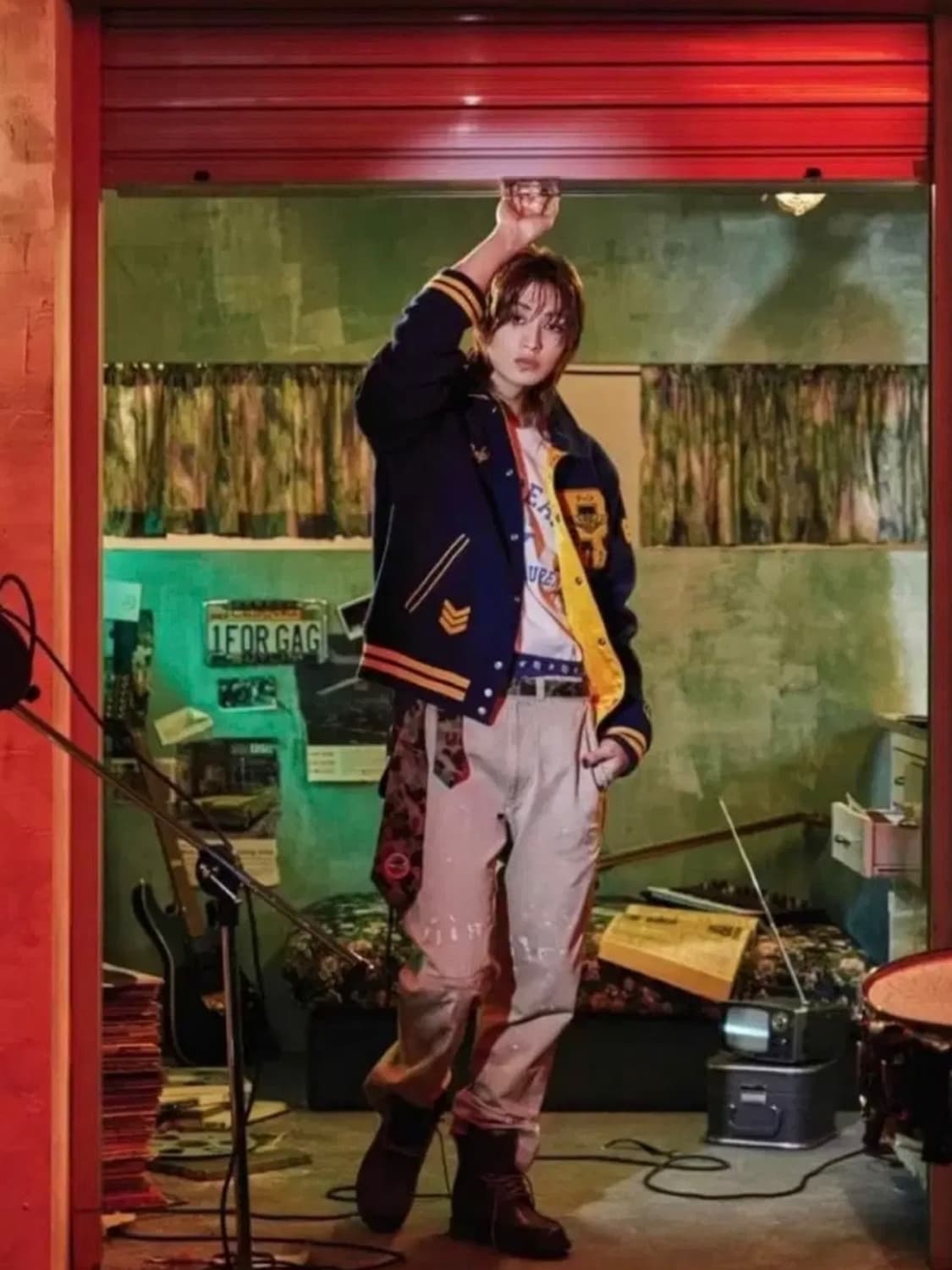 폴로 랄프로렌 리버시블 트윈 새틴 바시티 자켓 (S) 상품이미지8