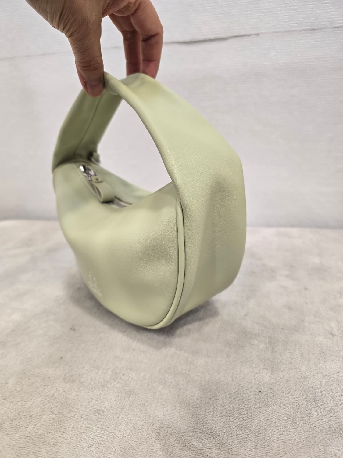 거의새거) 캉골 루나 미니 소프트 토트백 라이트그린 상품이미지6