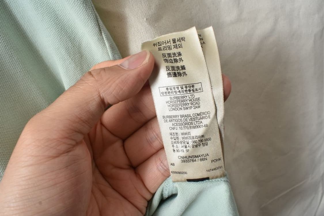 버버리 셔링 PK셔츠 카라티 M0370 상품이미지7