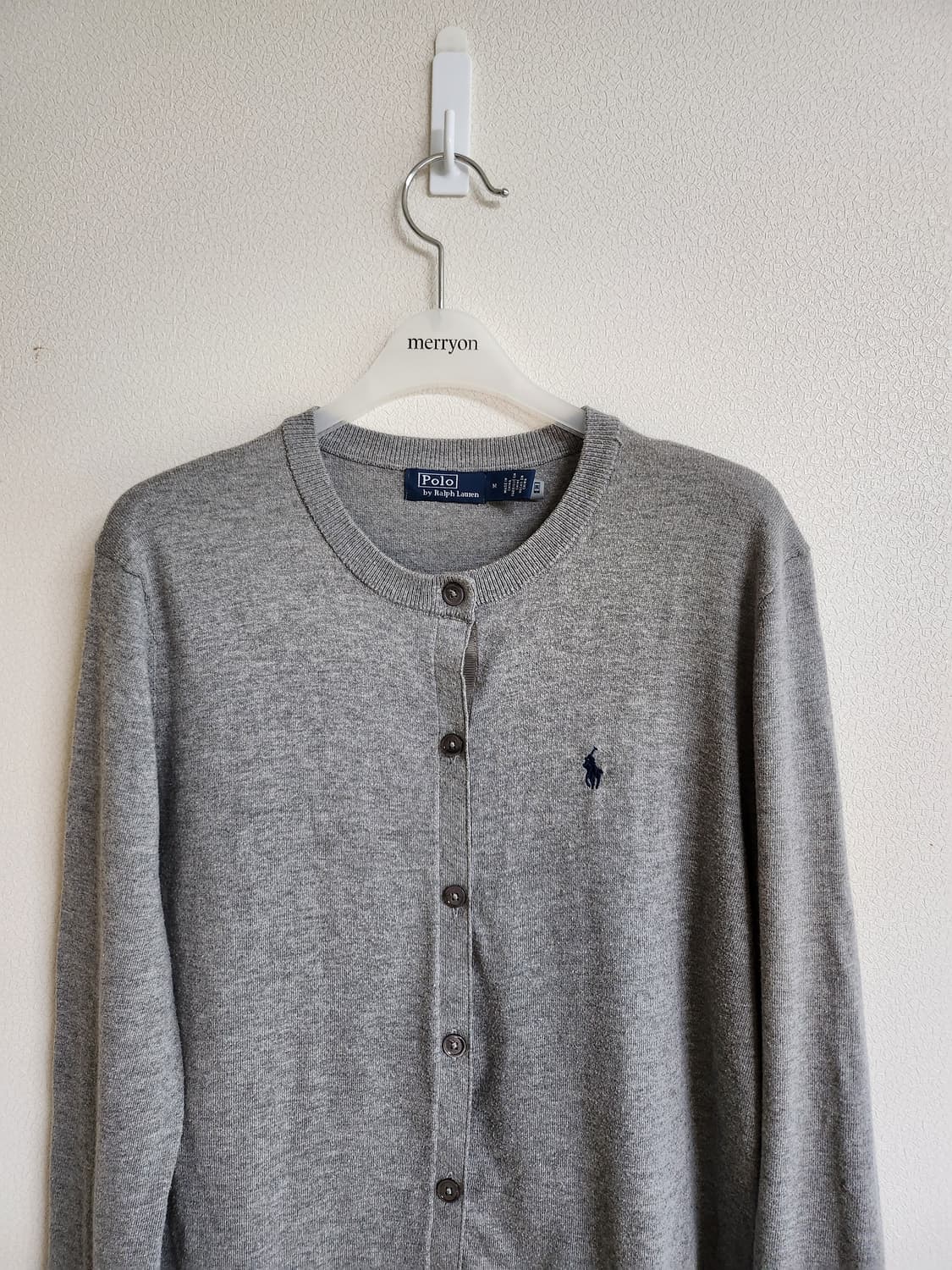 폴로랄프로렌 라운드가디건 (M 상품이미지1