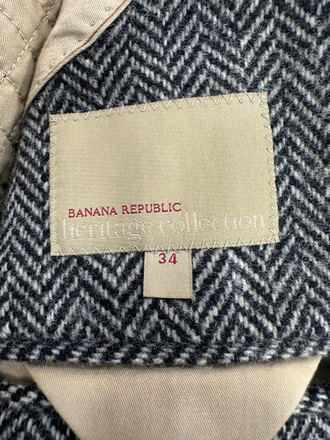 바나나리퍼블릭 헤링본 자켓 상품이미지4