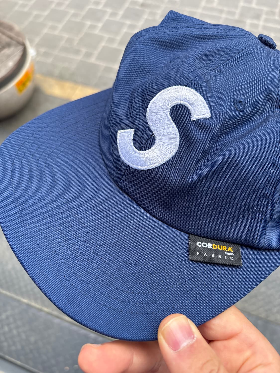 슈프림 코듀라 S 로고 6패널 캡 상품이미지3