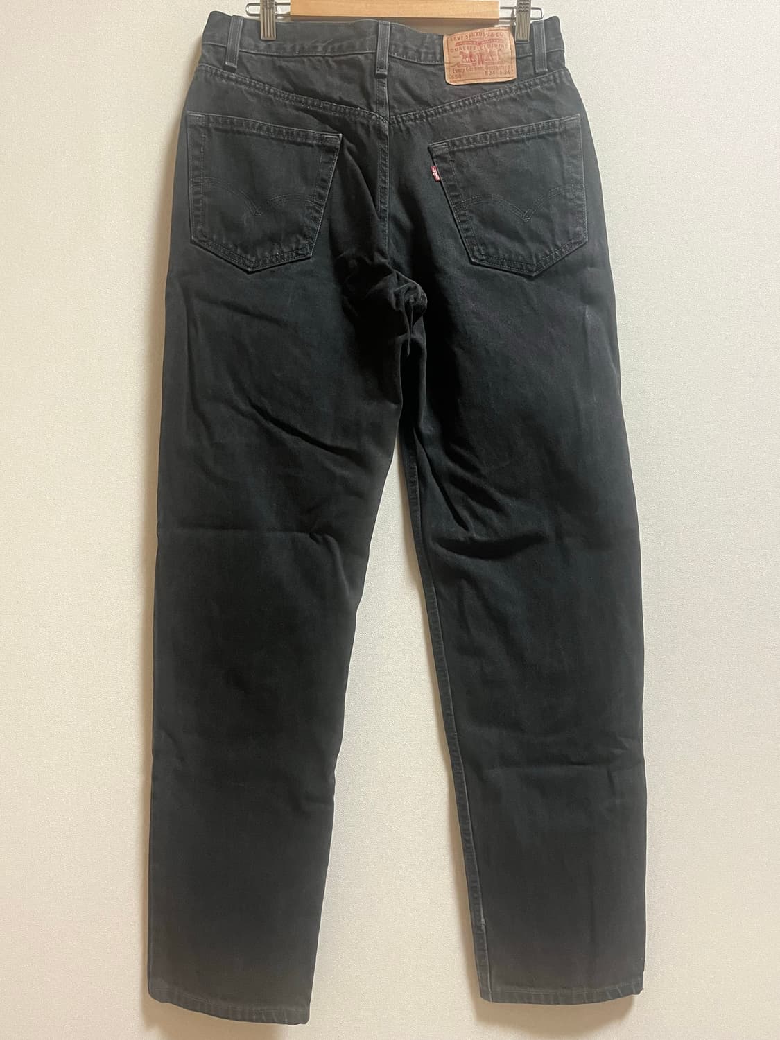 리바이스 made in usa 빈티지 550 흑청 상품이미지2