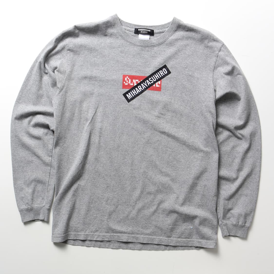 미하라야스히로 TABOOT 박스로고 롱슬리브   상품이미지1