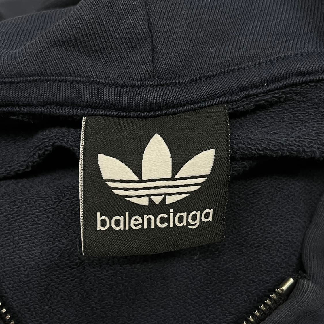 아디다스 발렌시아가 네이비 후드집업  상품이미지5