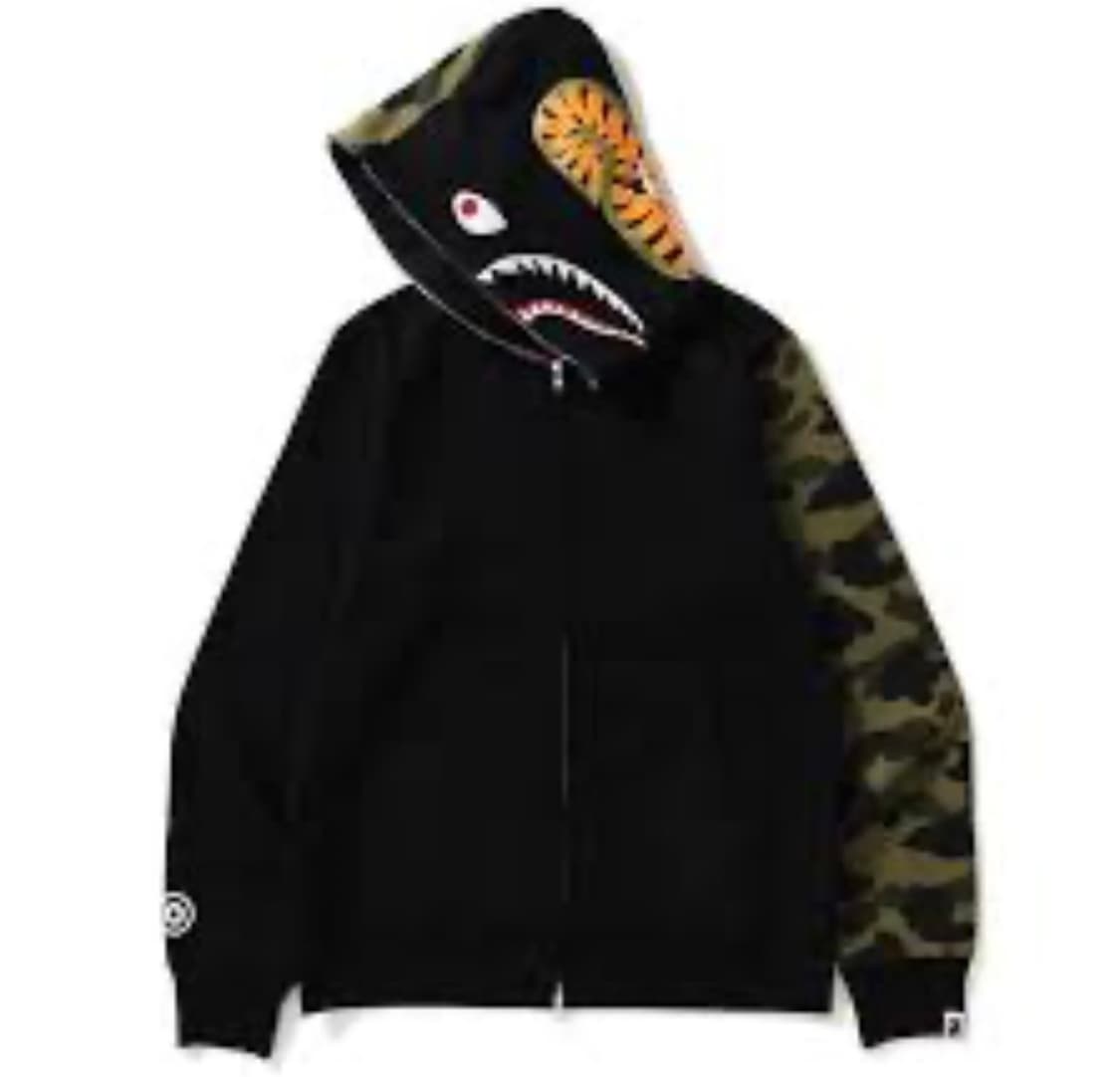 베이프 샤크후드 반카모 새상품 (급처 xl 상품이미지1