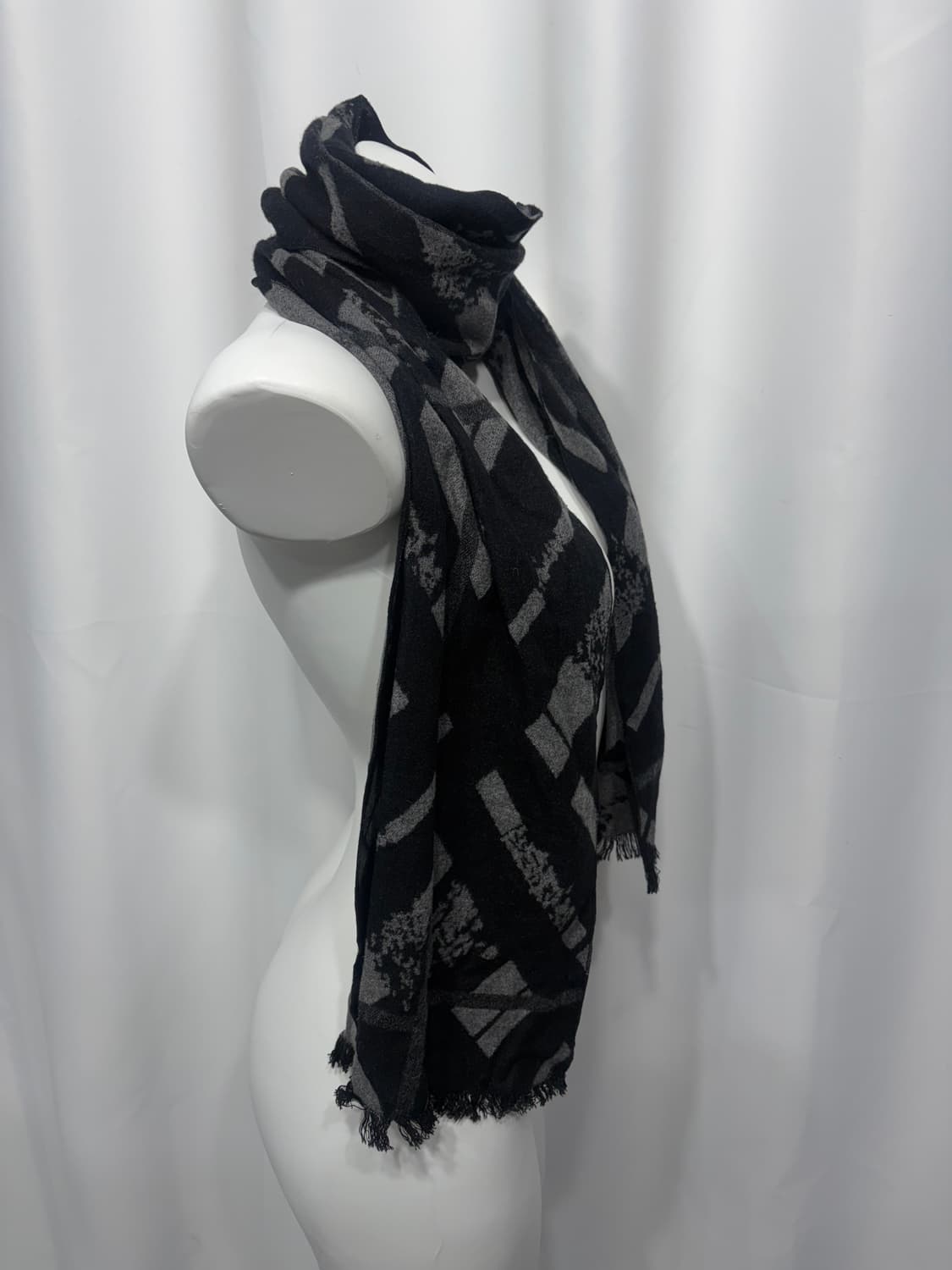 🎸블랙&그레이 머플러🎸 상품이미지5