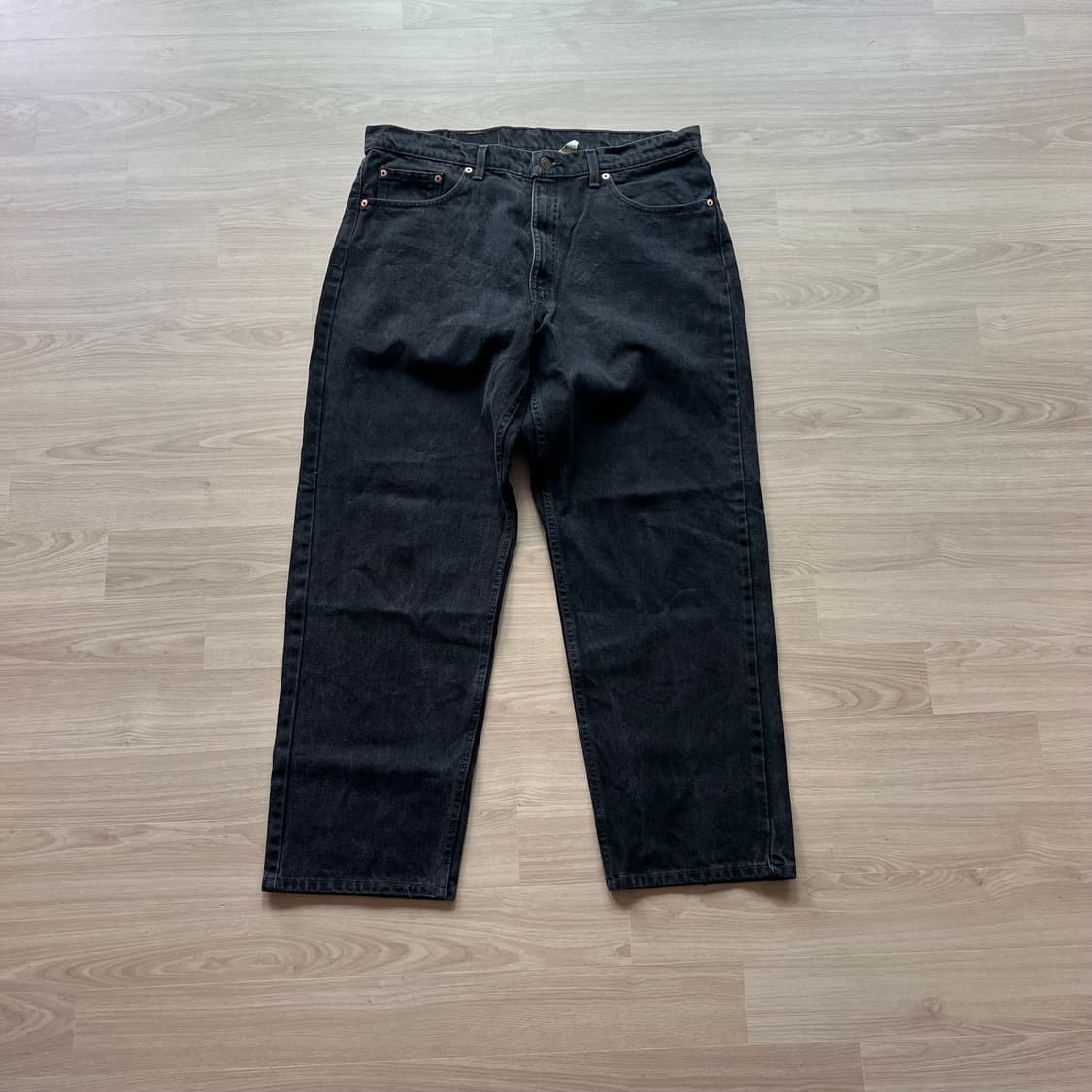 [38X30] 90s 빈티지 리바이스 565 블랙 made in usa 상품이미지1