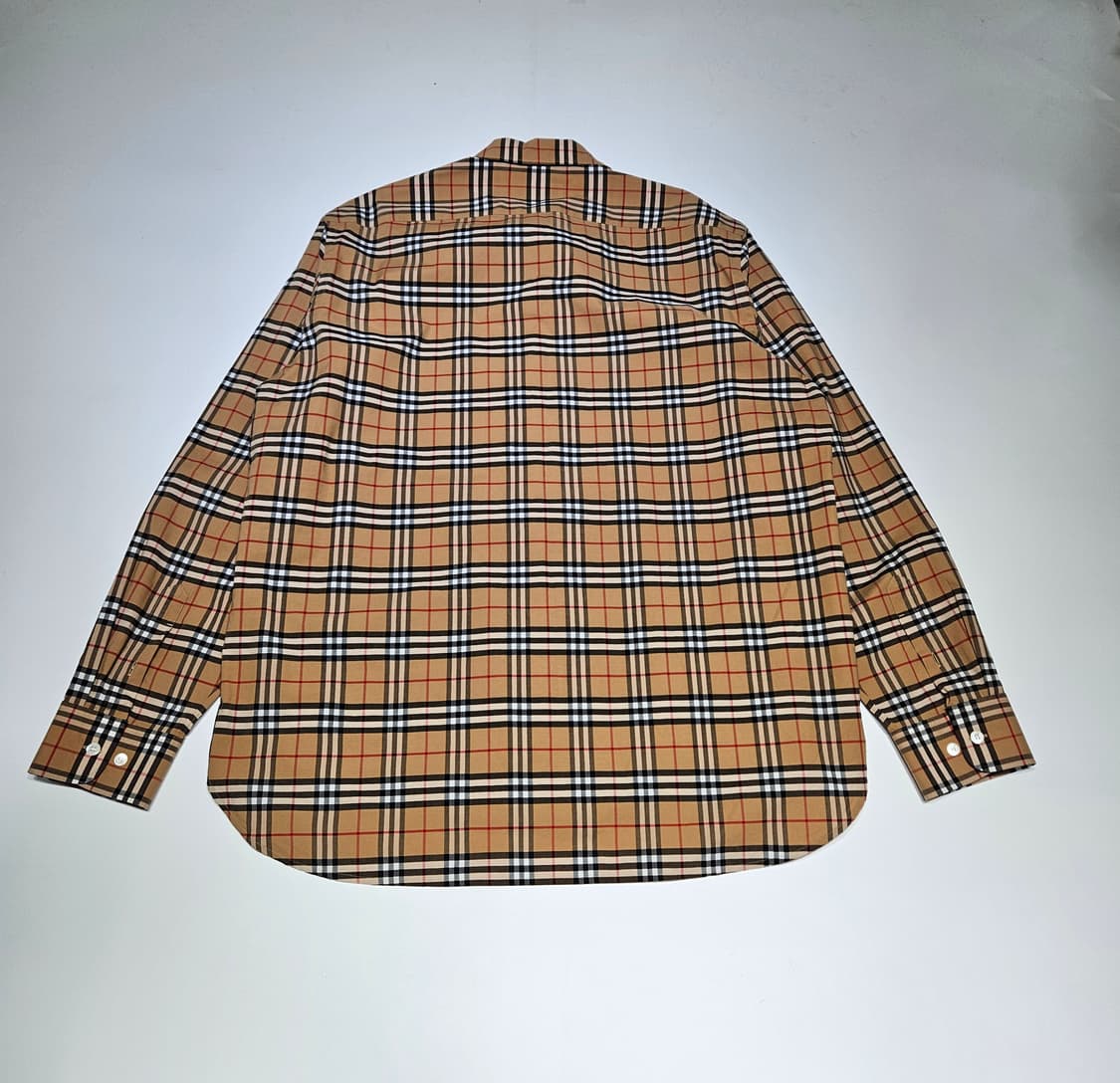 버버리 스몰 체크셔츠[XXL] 상품이미지4
