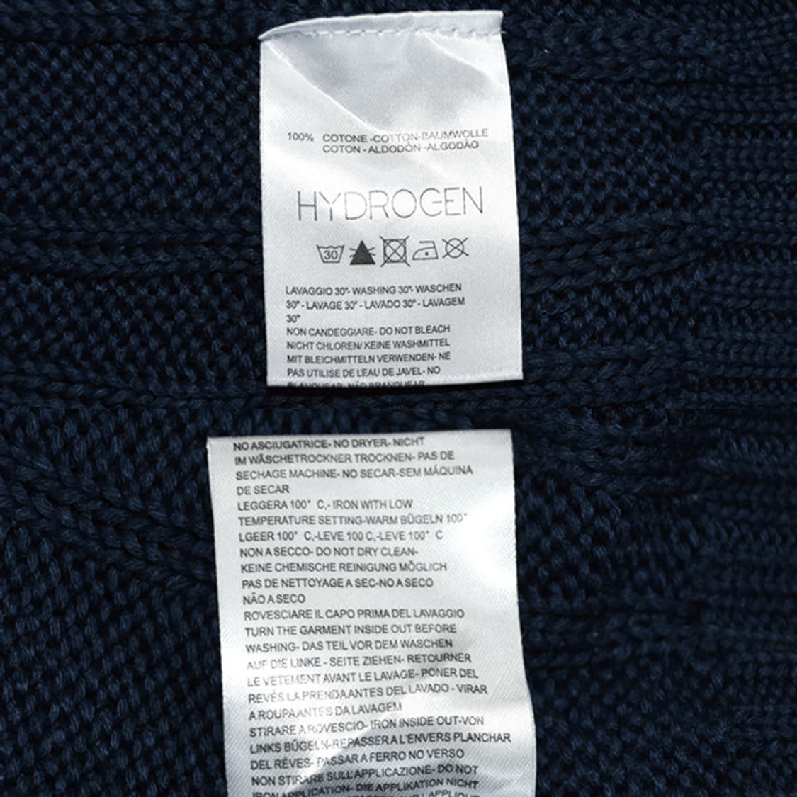 HYDROGEN 스컬케이블니트 상품이미지10