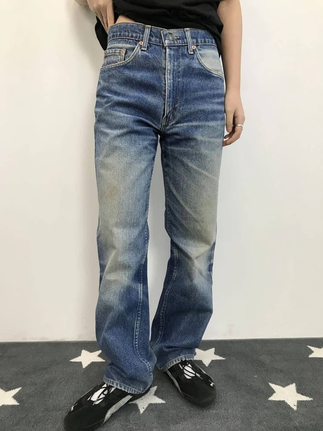 00s Levi’s 515 Faded Straight Denim Jean 상품이미지3