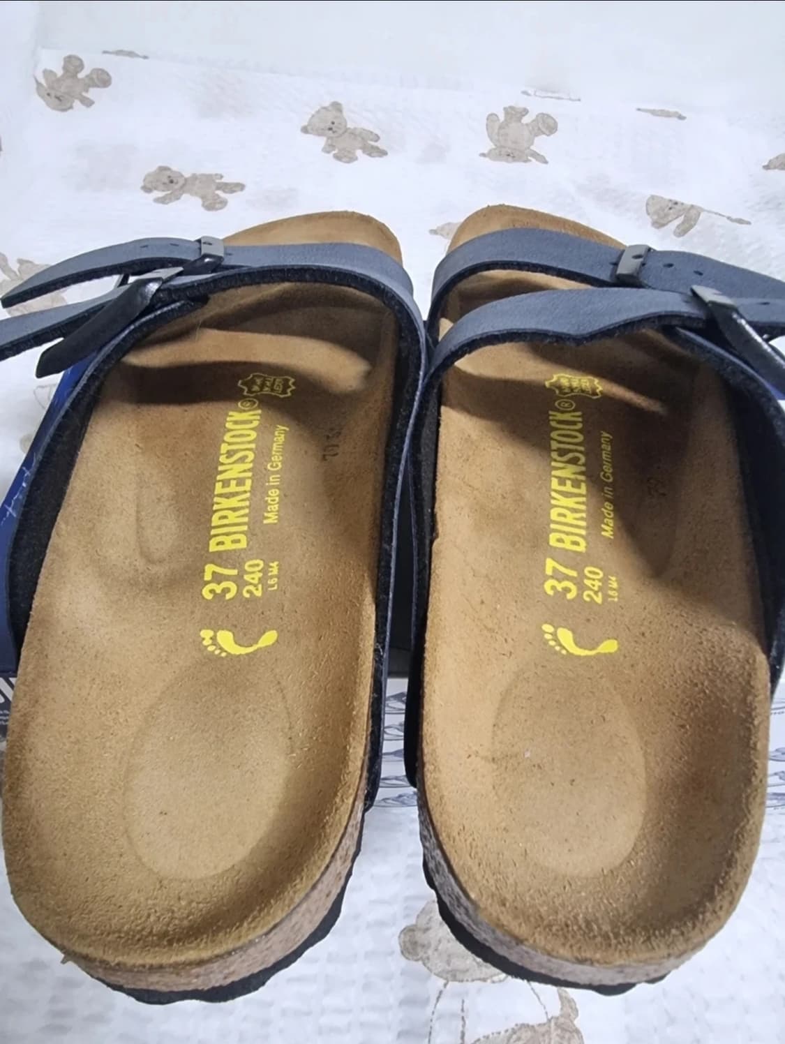 버켄스탁 아리조나 바잘트 연탄색 240 내로우(좁은발볼) 새제품 상품이미지5