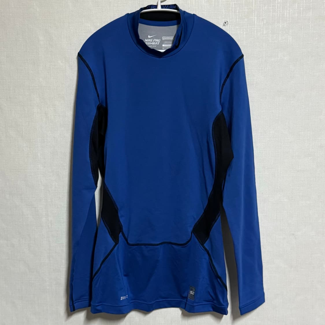 나이키 프로 컴뱃 기능성 긴팔티 2XL 블루 상품이미지1