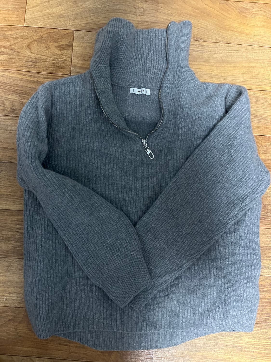 브라운야드 하프니트집업 L 상품이미지1