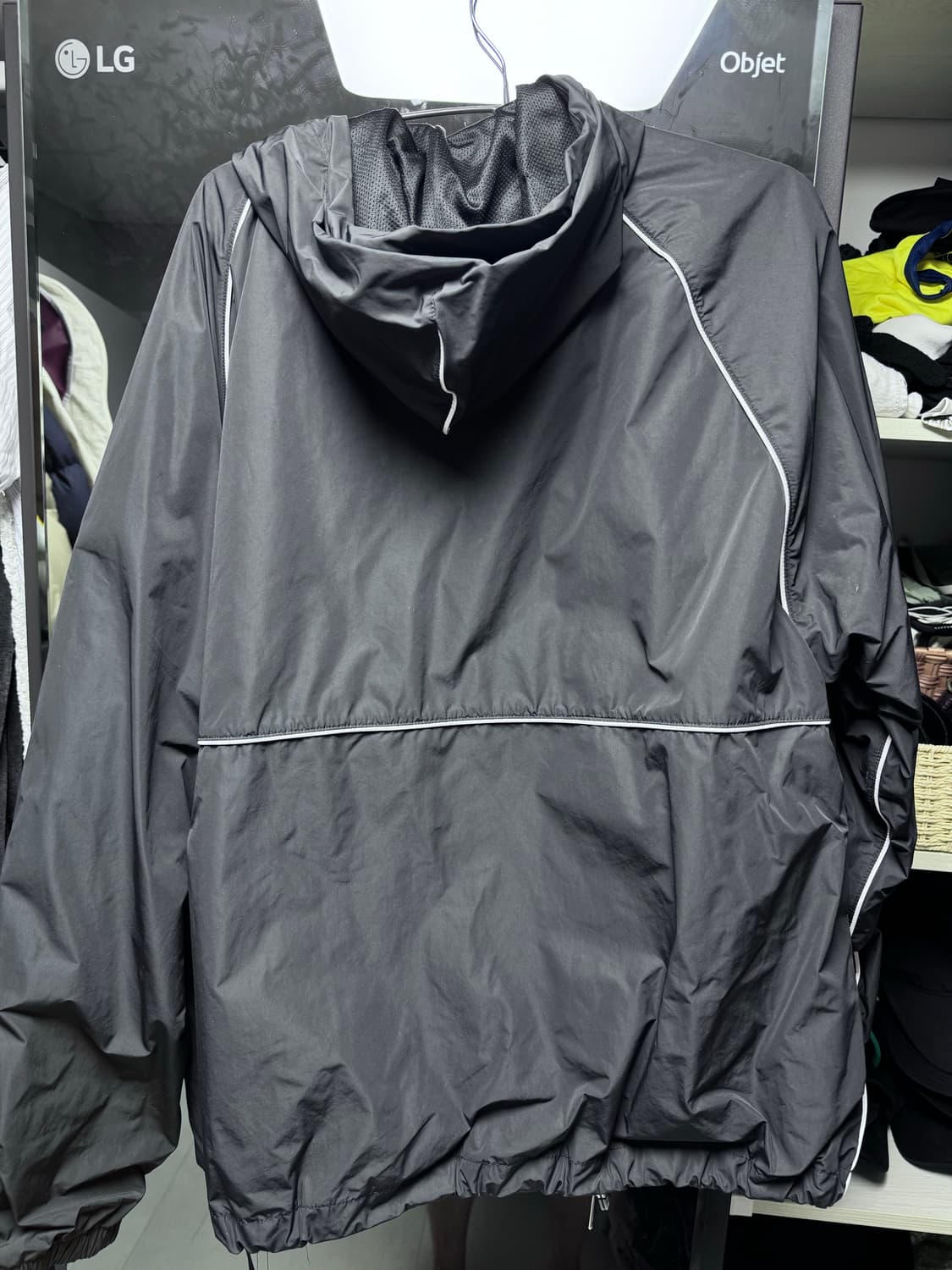 (중고/XL) 나이키 바람막이 블랙 XL 상품이미지2