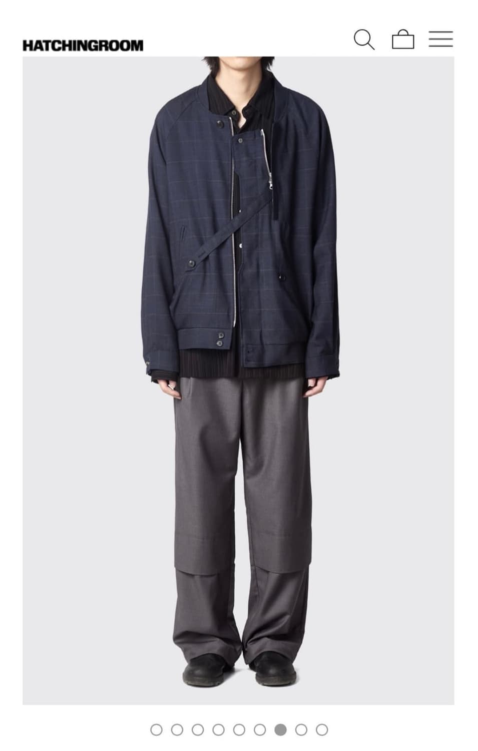 해칭룸 논카라 자켓 3 상품이미지2