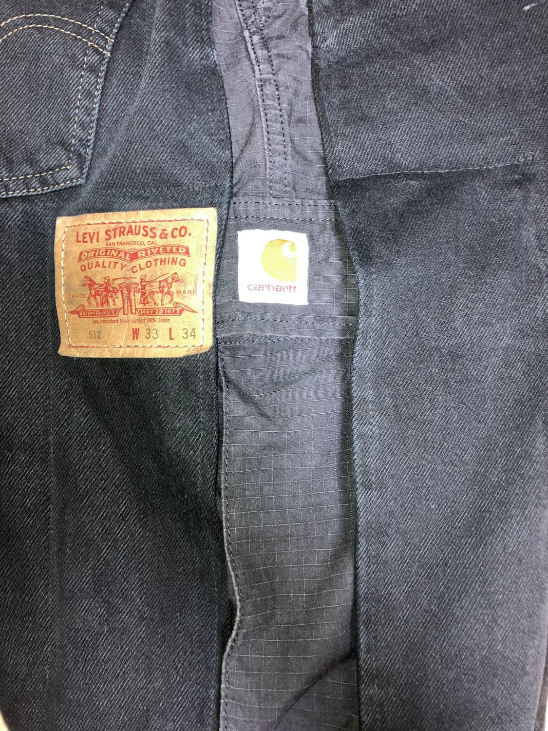 Tot0_[Levis x carhartt rework pants] 상품이미지3