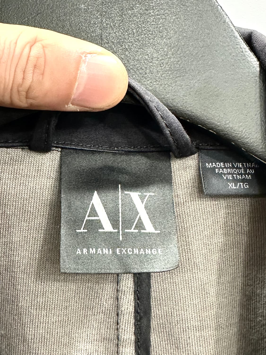 일본판 알마니 익스체인지 트렌치코트 XL 상품이미지6