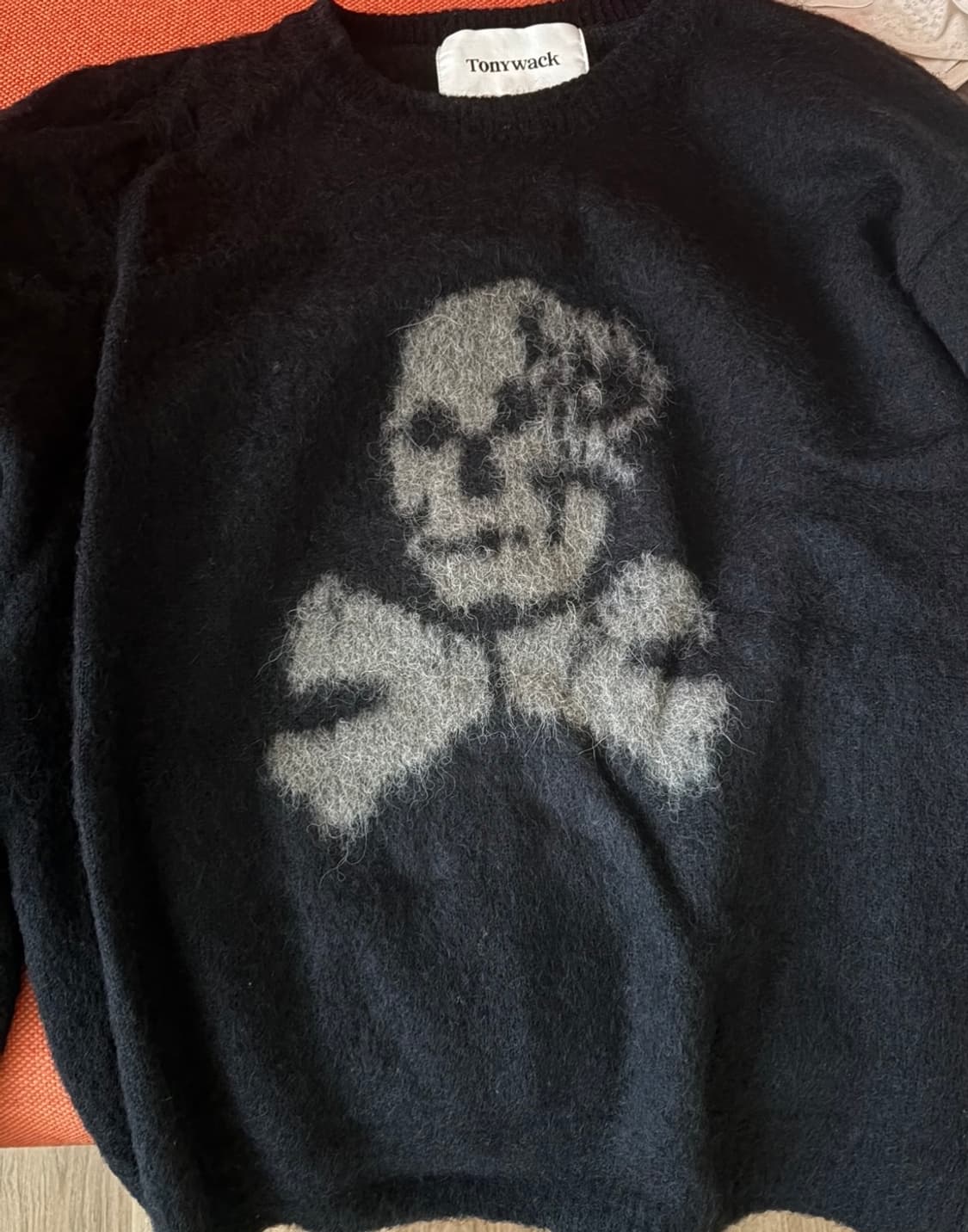 토니웩 알파카 해골 니트 s 상품이미지1