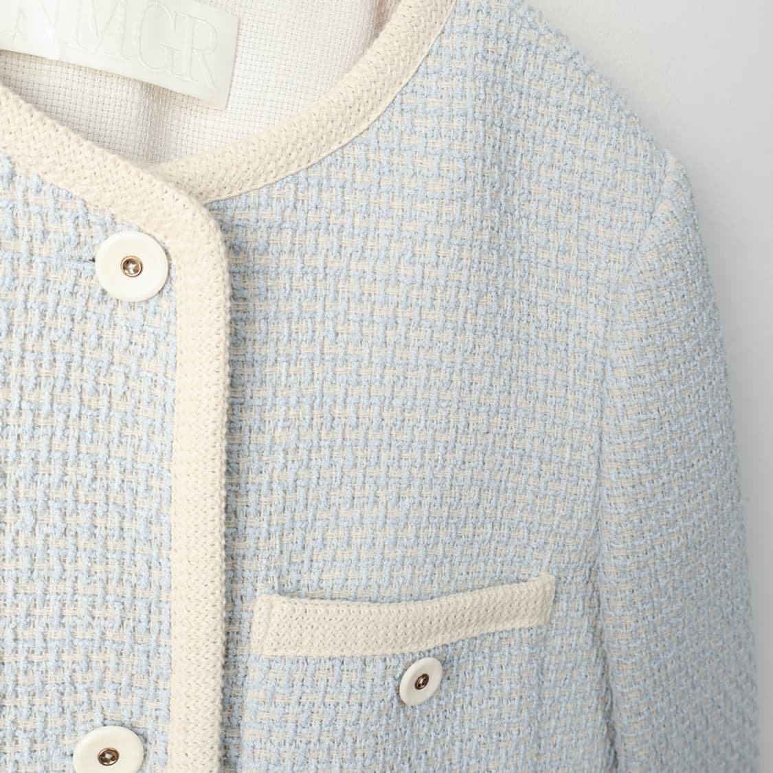 55/NMGR 크롭 트위드 자켓 상품이미지4