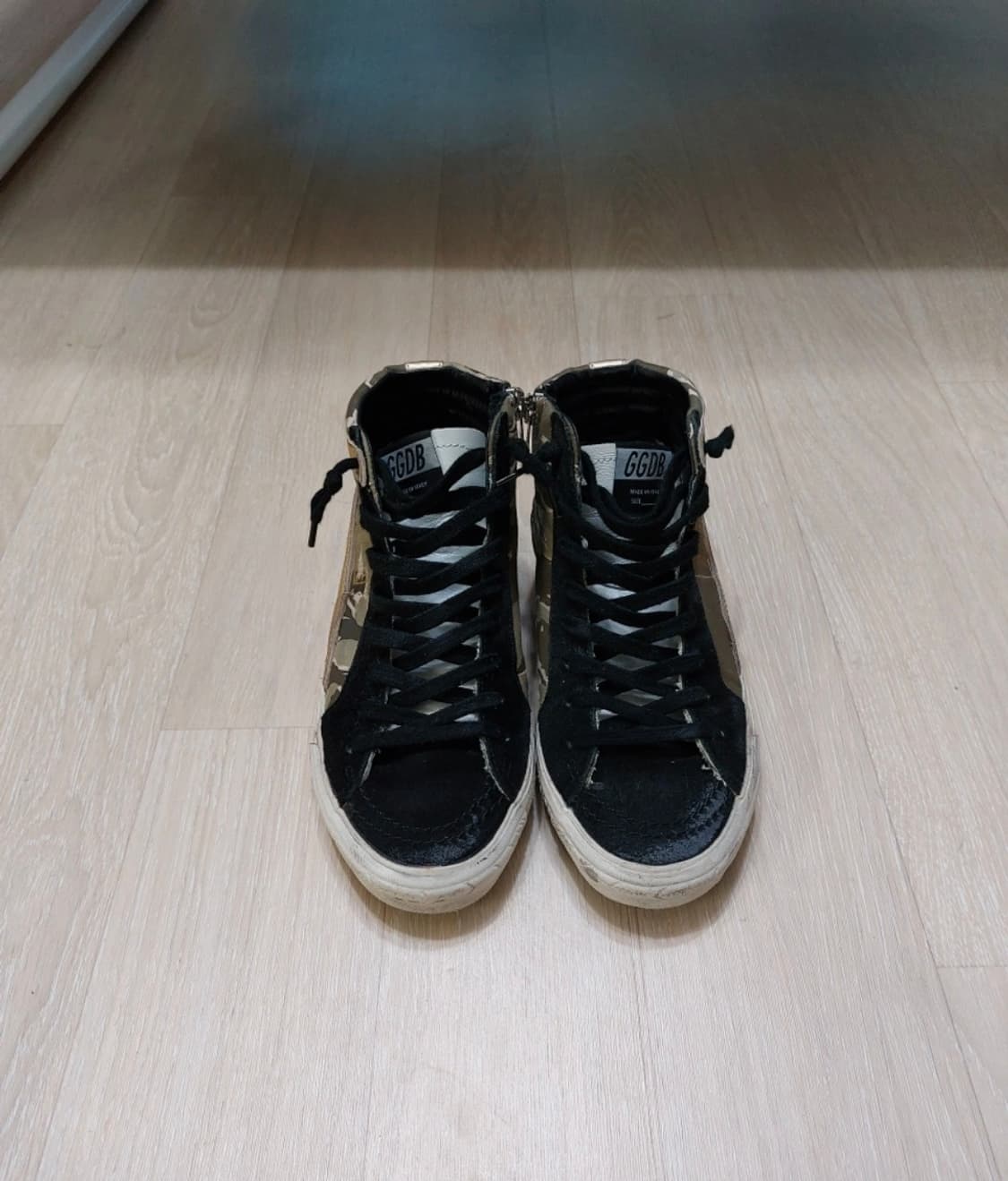 골든구스 슬라이드 하이탑 스니커즈 상품이미지3