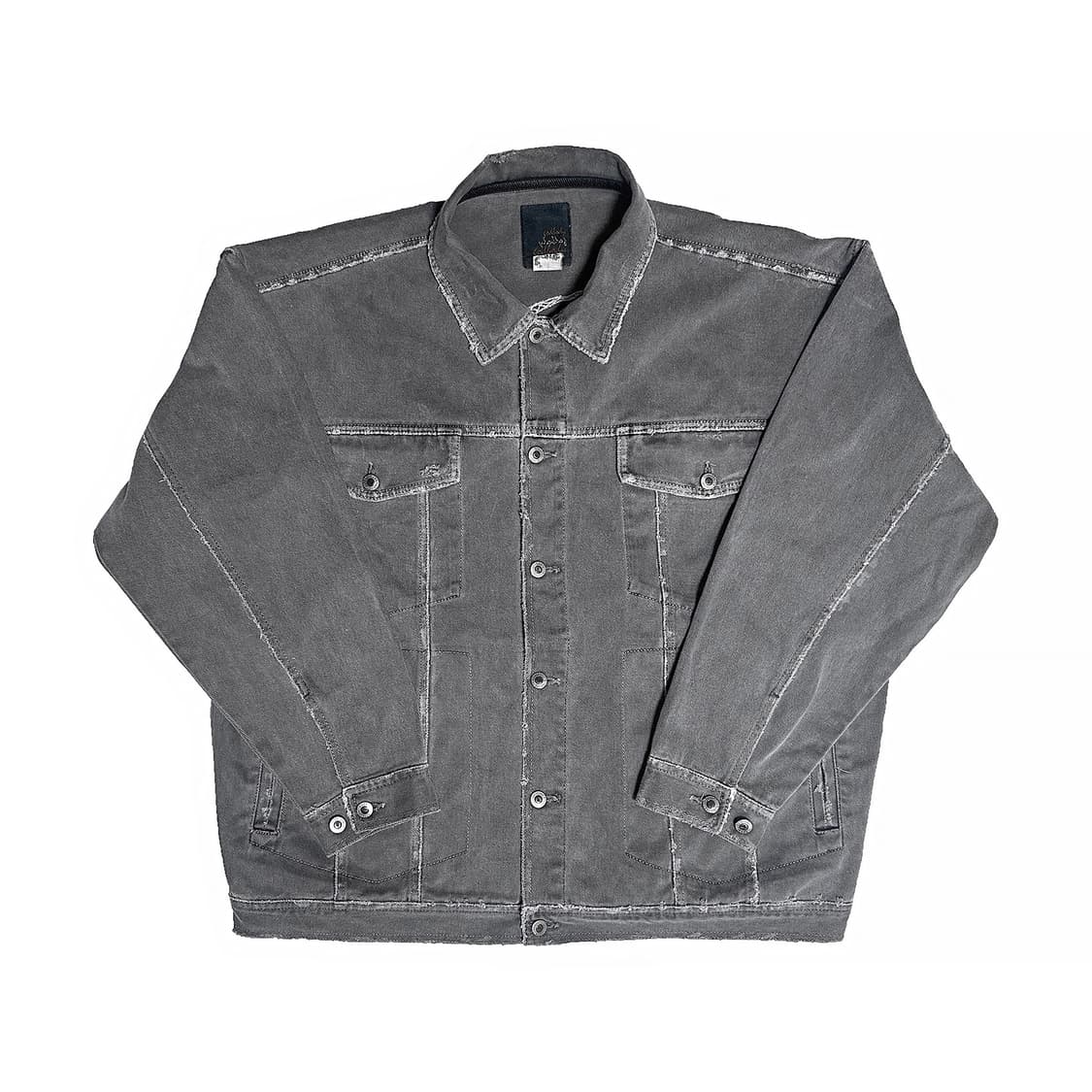 빈티지 자수 데님트러커자켓 상품이미지8