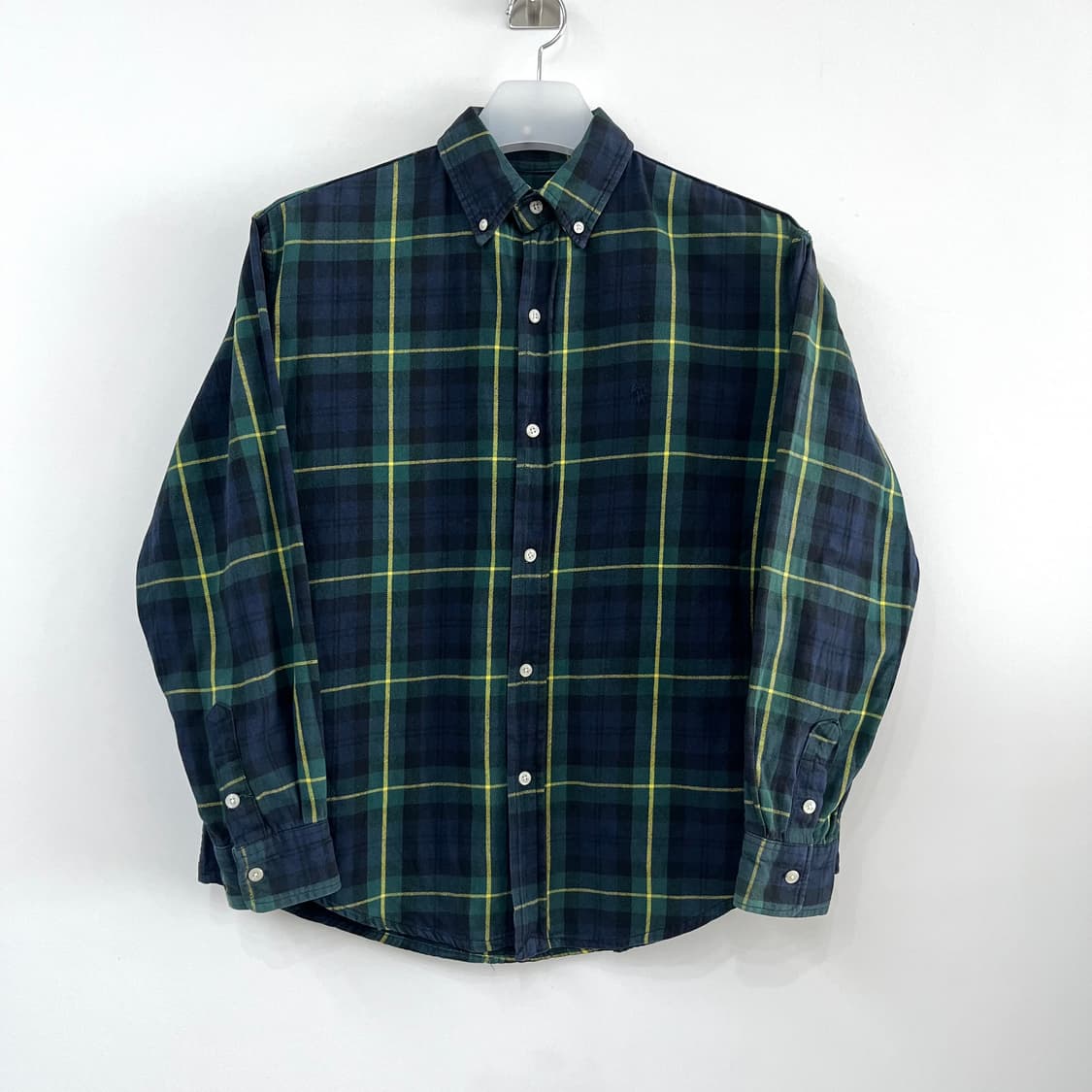 폴로 랄프로렌 타탄체크 오버핏 셔츠 남방 상품이미지2