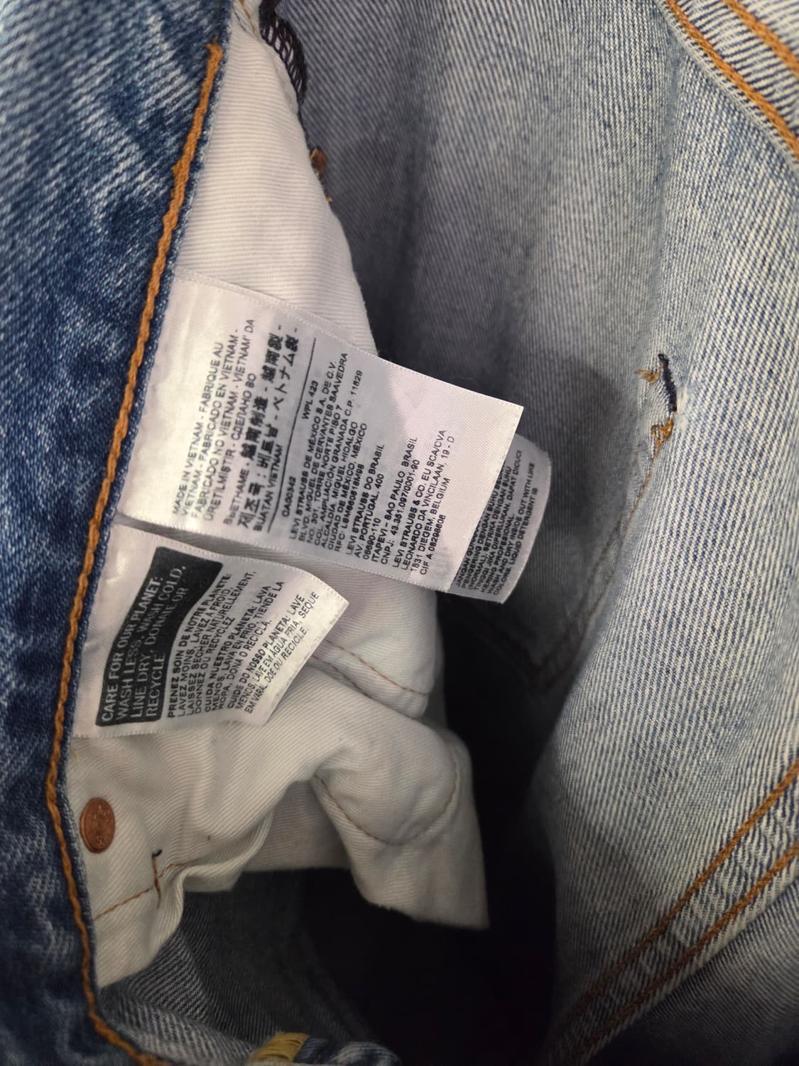 리바이스 562 청바지 상품이미지8