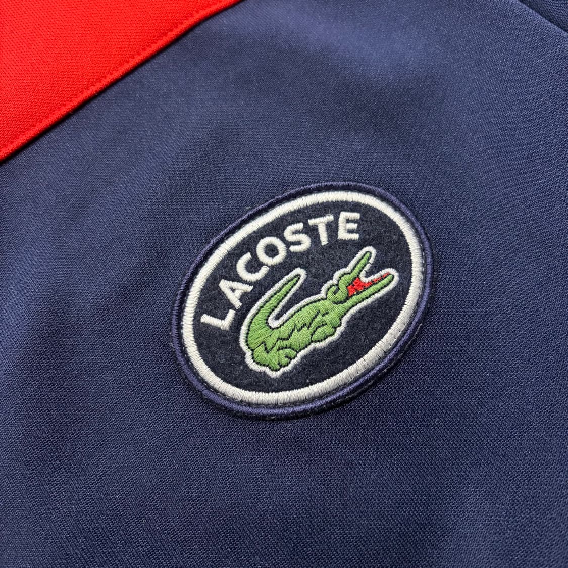 [105] 라코스테 스포츠 네이비/레드 트랙 자켓 D116 상품이미지4