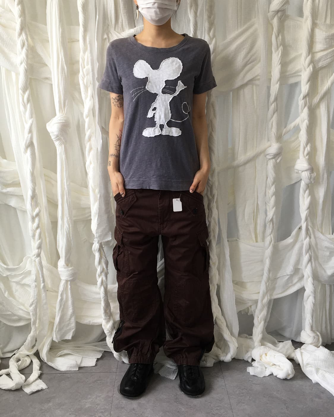 Rat patch t shirt 상품이미지1
