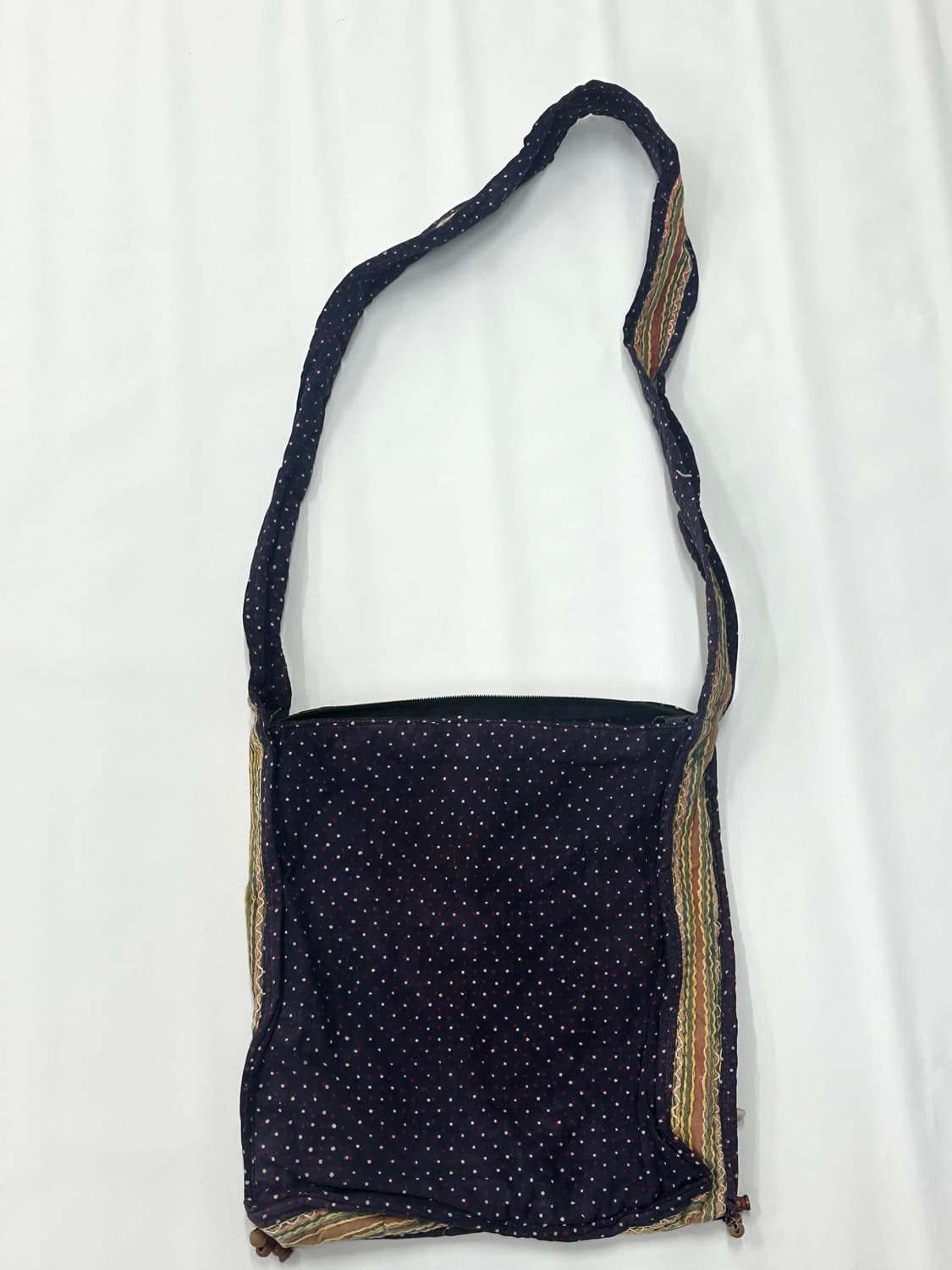 🪇하구미 라틴 에스닉 스퀘어 크로스백🪇비즈 가방 패턴 기하악 히피 상품이미지4