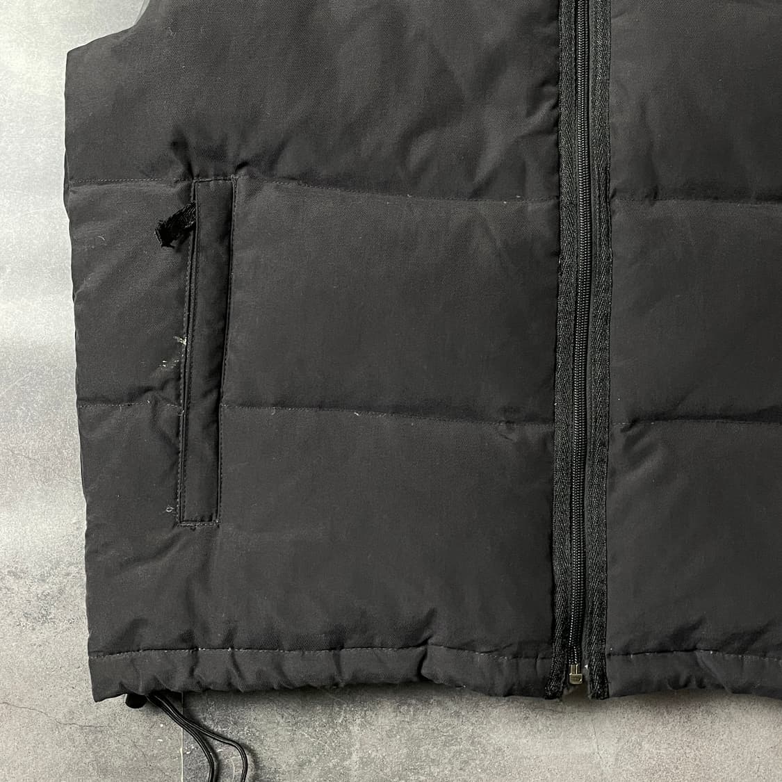 CHAMPION 00s 챔피온 빈티지 블랙 다운 조끼패딩 A00556 상품이미지4
