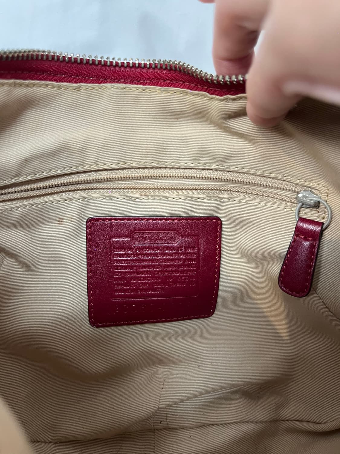 Coach Red Snake Bag 상품이미지10