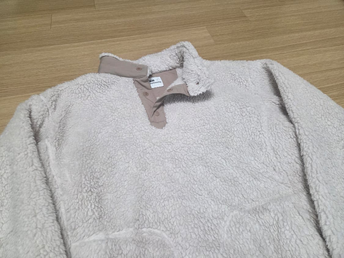 유니클로 x 화이트 마운티니어링 WJP 플리스 오버사이즈 풀오버 상품이미지3