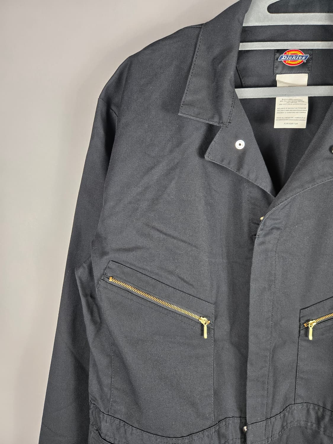 [무료배송]디키즈 XL 남성 긴팔 점프수트 작업복 워크웨어 블랙 상품이미지3