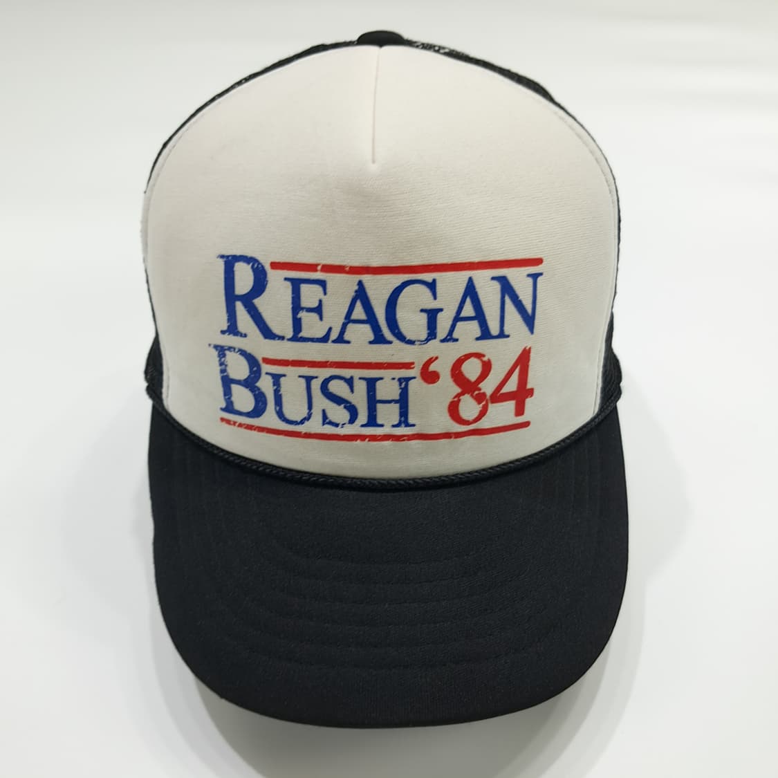 빈티지 Reagan-Bush '84 로프 메쉬 트러커캡 P1302 상품이미지3