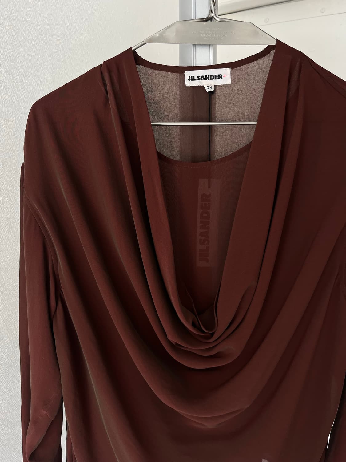 drape silk blouse 상품이미지6
