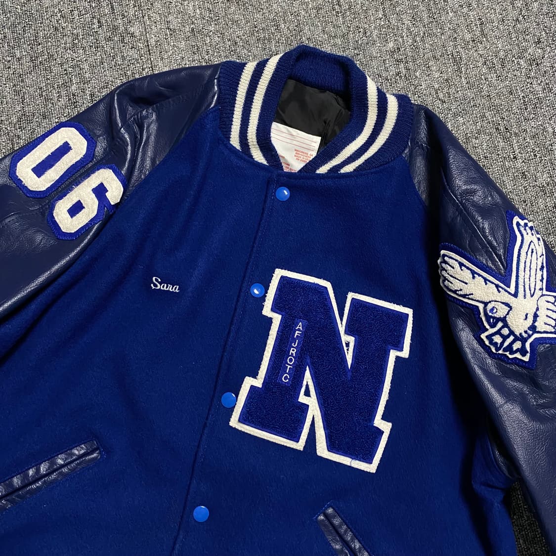 🌊 90s letter varsity jacket 상품이미지3