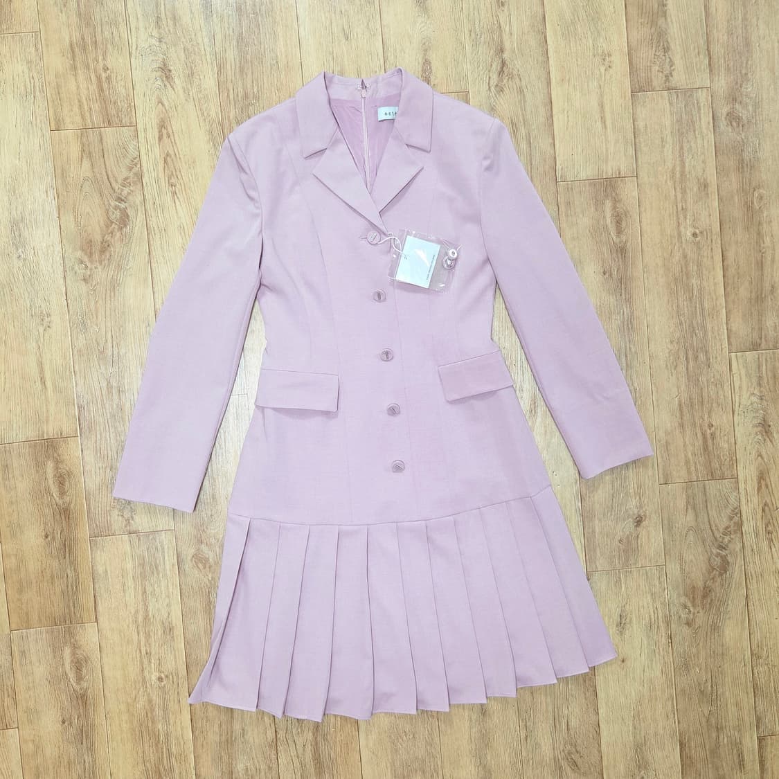 오떼뜨(octette) 플리츠 테일러드 원피스 55 새상품 상품이미지5