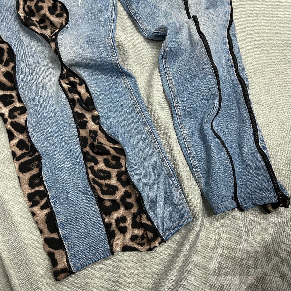 Swinging Custom Leopard Wave Pants 상품이미지4