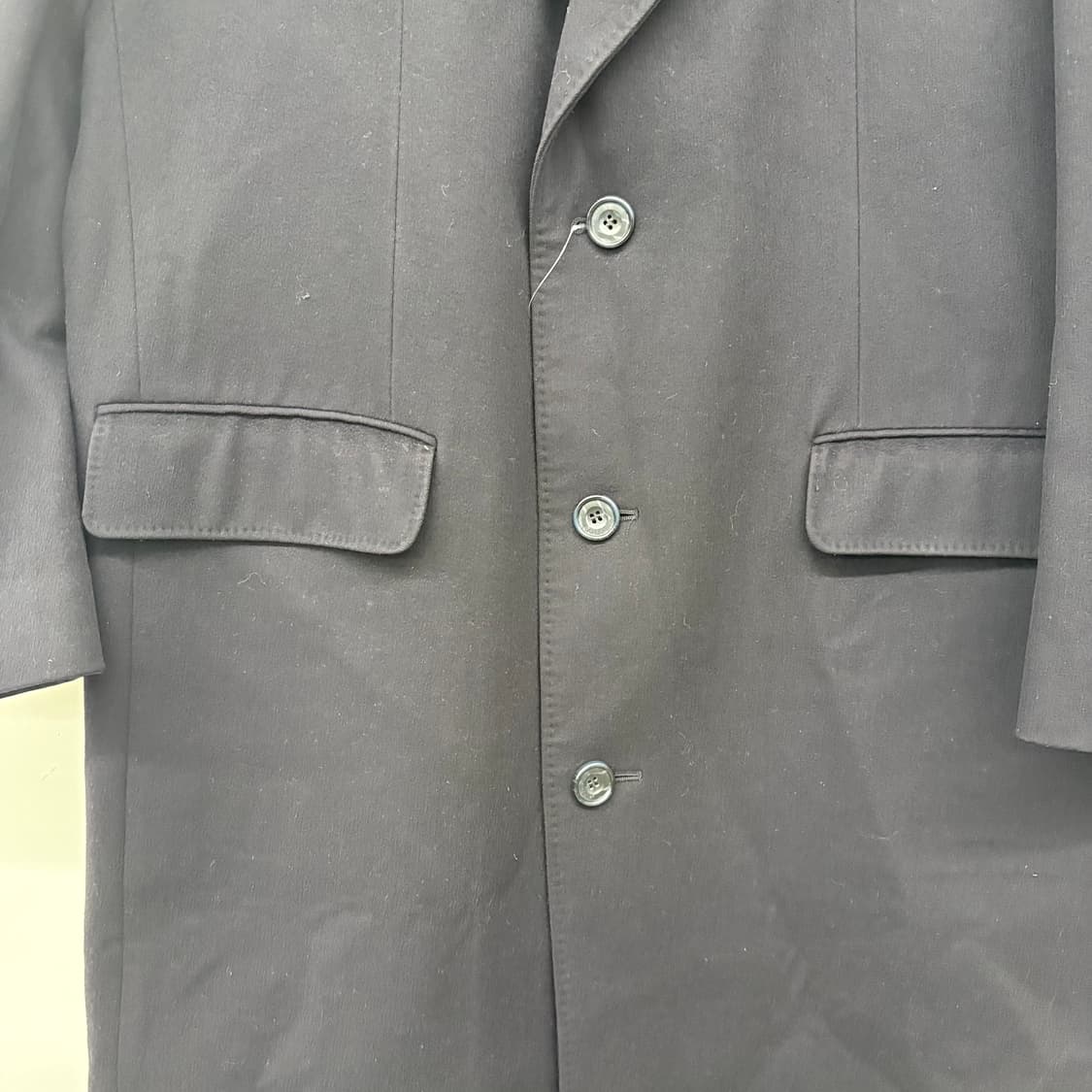 닥스 블랙 남성 롱 코트 남/L 상품이미지3