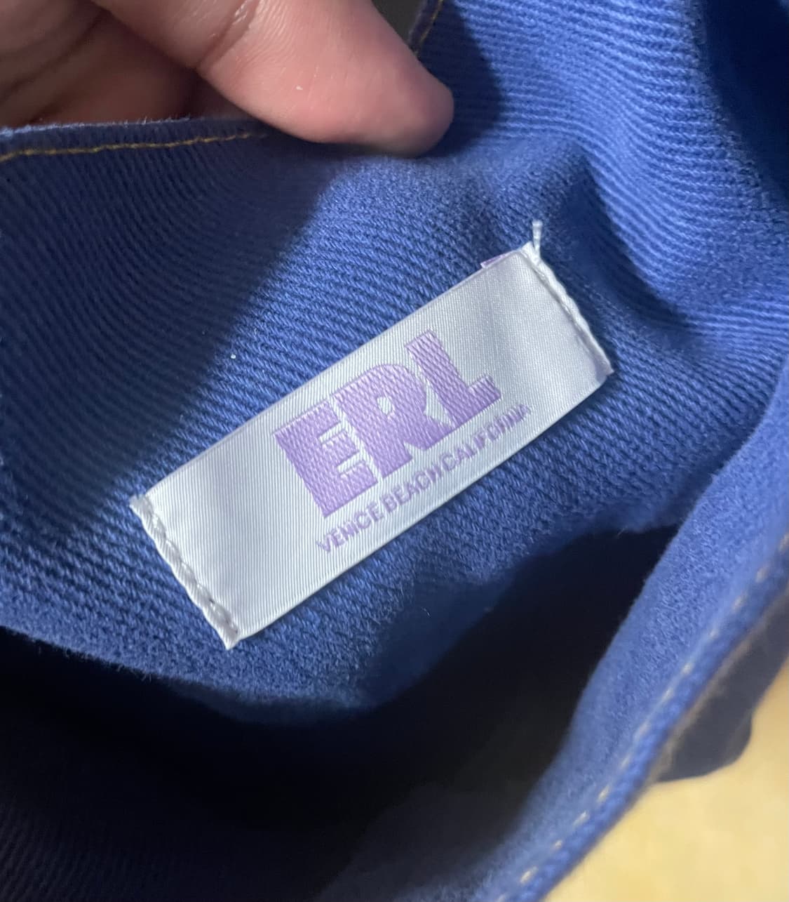 ERL 데님 밀리터리 백 상품이미지4