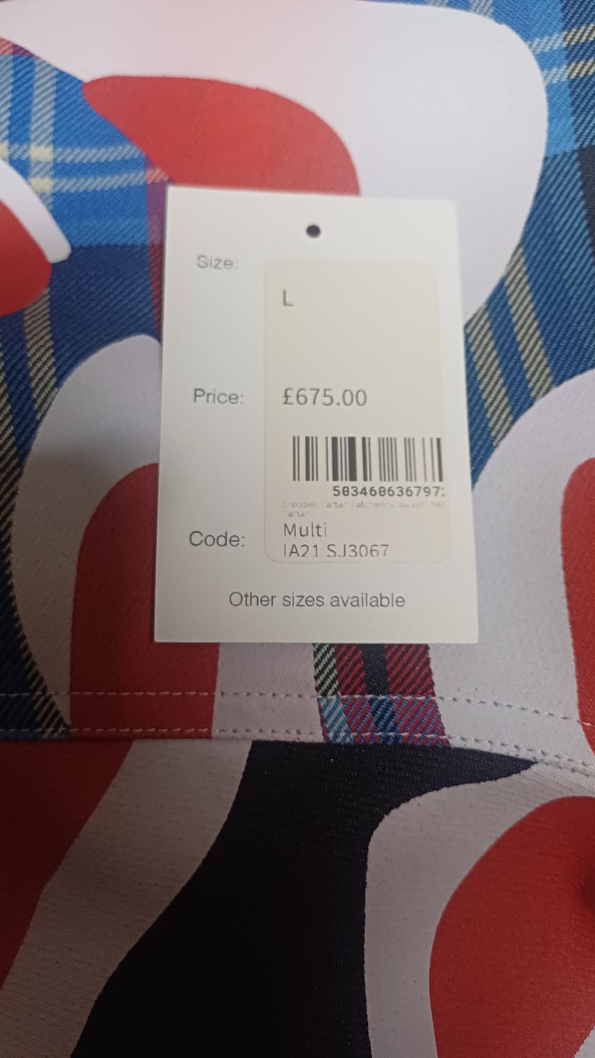 찰스 제프리 러버보이 X 프레드 페리 패치워크 재킷 상품이미지5